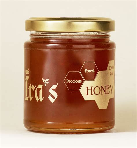 Ira's honey, 100% raw, pure, and unadulterated brought to you in its ...