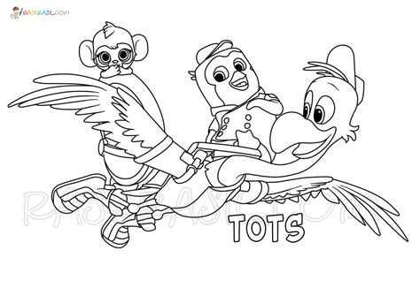 TOTS Coloring Pages | New Images Free Printable