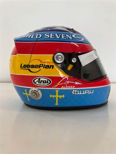 2004 Fernando Alonso race used Helmet – Formula 1 Memorabilia