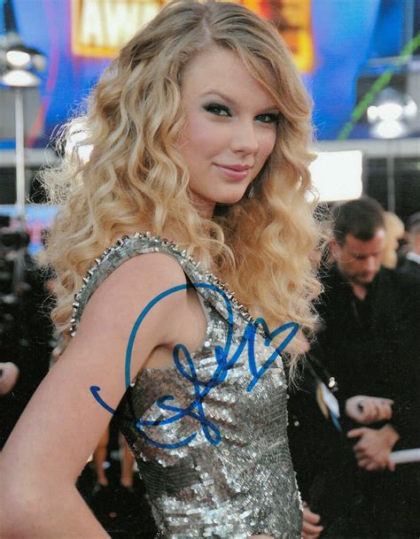 Taylor Swift Autograph Signed Photo Taylor Swift Autographed | Etsy