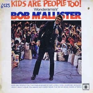 Bob McAllister – Kids Are People Too! (1971, Vinyl) - Discogs