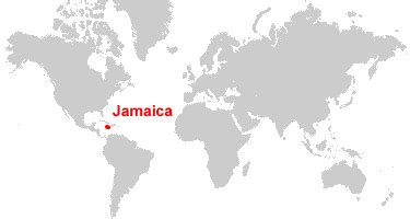 Where Is Jamaica In The World Map - Keely Melessa