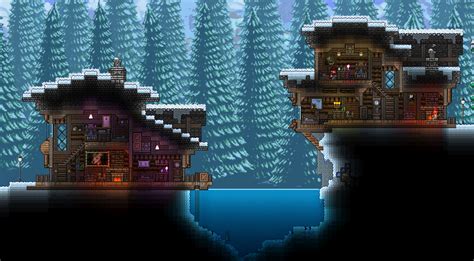 Snowy Village : r/Terraria