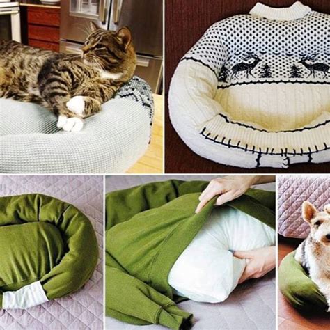 DIY easy to make cat bed! If your cats are taking over the bed then put this near it or next to ...