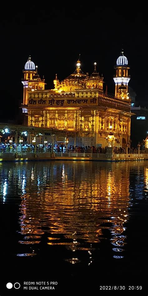 Golden Temple at Night