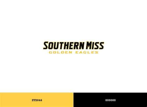 Southern Miss Golden Eagles Brand Color Codes » BrandColorCode.com