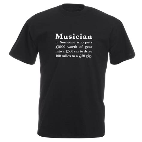 Musician Definition T-Shirt - Mens from TShirtGrill UK