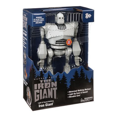 The Iron Giant Light & Sound Walking Robot Toy, 15" - Walmart.com