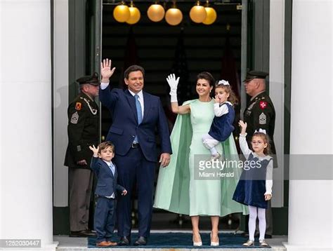 Mason, Florida Gov. Ron DeSantis, Casey DeSantis, Mamie and Madison... News Photo - Getty Images