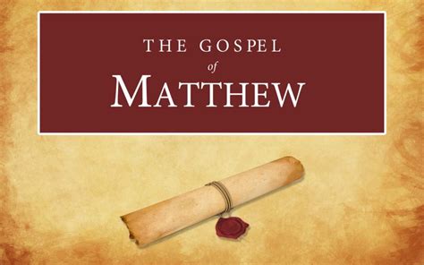 The Gospel of Matthew - ChipBrogden.com