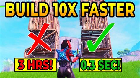 How To Be a Pro Builder 10x Faster In Fortnite Battle Royale (Best Fast Build Guide) Win More ...