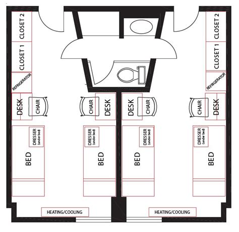 coro-floorplan.PNG 718×699 pixels | Hotel room design, Floor plan layout, Hostels design