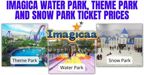 Imagica Water Park Ticket Price 2023 [UPDATED]