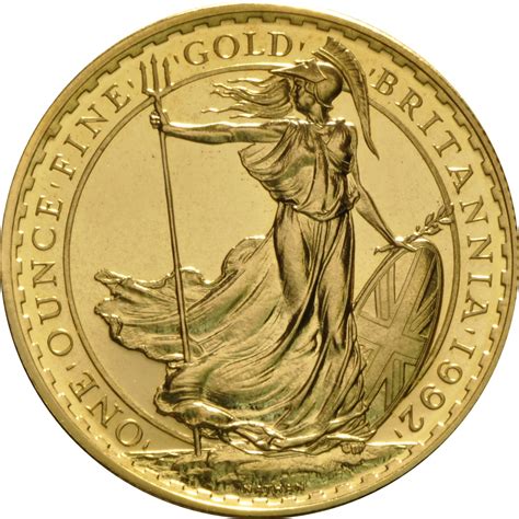 Gold Ounce 1992 Britannia, Coin from United Kingdom - Online Coin Club