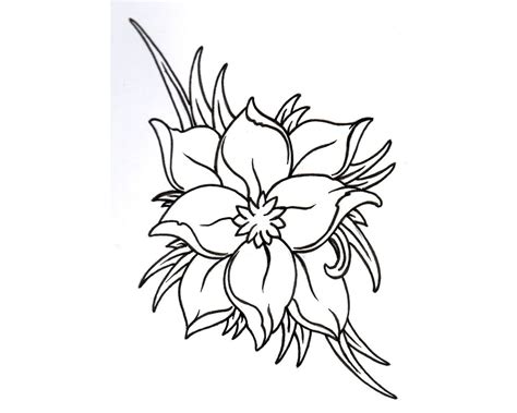 WallPuPut.com: The Leading Wall Pu Put Site on the Net | Flower outline tattoo, Flower outline ...