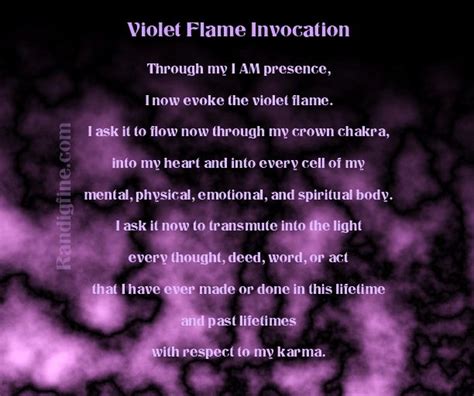 violet flame quotes - Google Search | Emotions, Invocation, Words