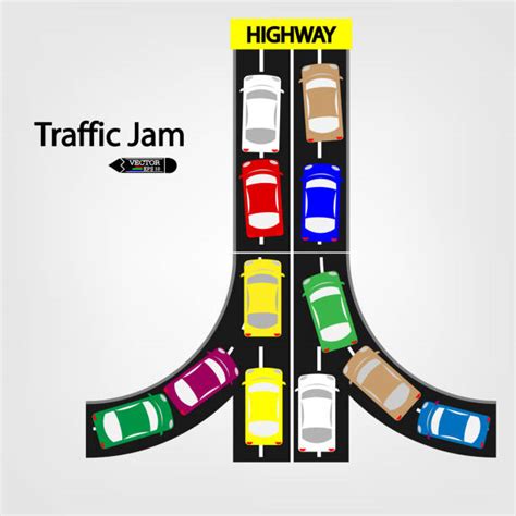 Royalty Free Traffic Jam Clip Art, Vector Images & Illustrations - iStock