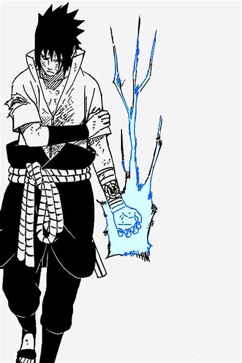 Uchiha Sasuke and his Chidori | Dibujos de naruto shippuden, Tatuaje de ...