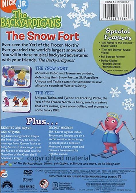 Backyardigans, The: The Snow Fort (DVD 2005) | DVD Empire