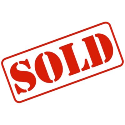 Sold Sign transparent PNG - StickPNG