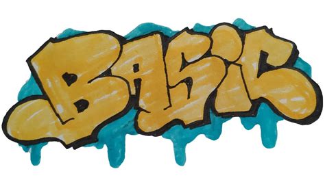 Beginner Easy Graffiti Sketch Dibujando Graffiti Faci - vrogue.co