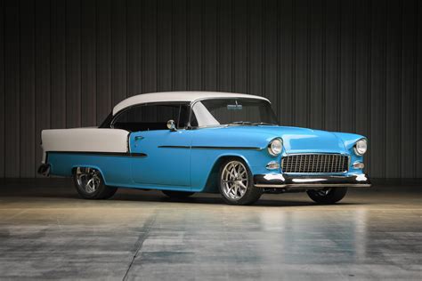 Supercharged 1955 Chevrolet Bel Air Shows Off Custom Makeover Inside ...