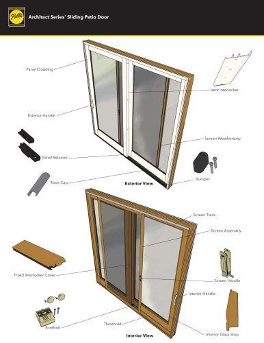 Pella Sliding Glass Door Roller Adjustment – Glass Designs