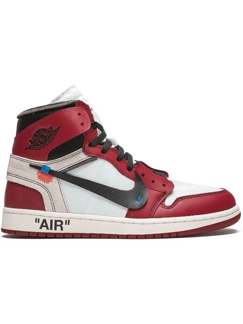 JORDAN JORDAN NIKE X OFF-WHITE THE 10: AIR JORDAN 1 - RED. #jordan #shoes