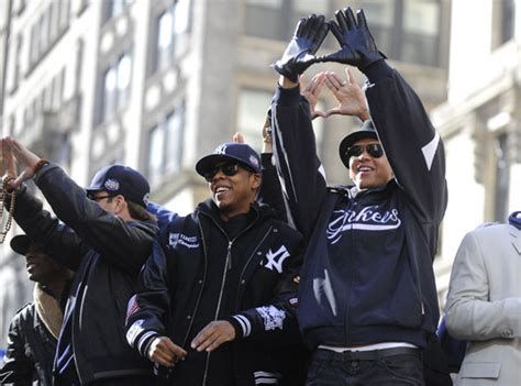 Jay-Z and A-Rod Participate in New York Yankees World Series Victory ...