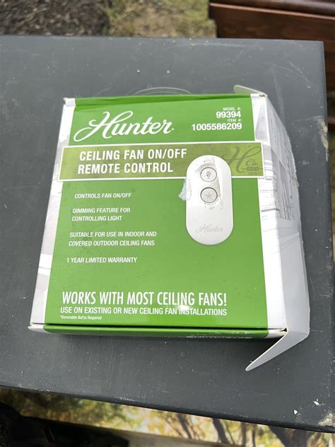 Hunter Ceiling Fan Remote Control Receiver Model 99394 1005586209 49694993946 | eBay