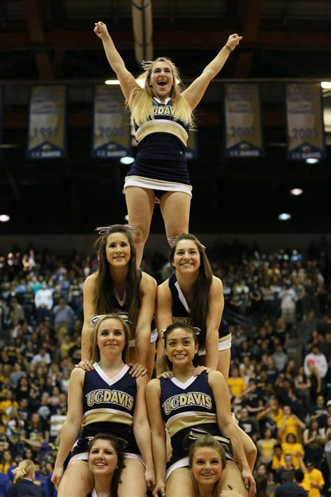 UC Davis Cheer at Aggie Basketball - 2013 | Dance teams, Student ...