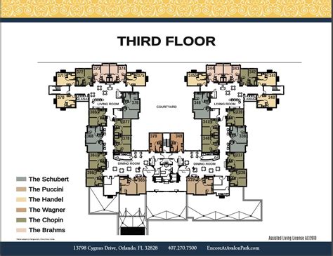 Orlando Assisted Living Room Plans : Encore at Avalon Park