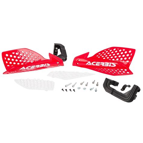 Acerbis Handguards X-Ultimate Red/White, Incl. Mounting Kit | Maciag ...