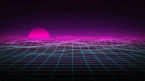 Wallpaper : synthwave, digital art 1920x1080 - WallpaperManiac - 1464641 - HD Wallpapers - WallHere