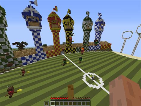 [Map] Harry Potter in Minecraft - Quidditch [1.10] - Minecraft-France