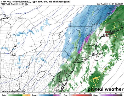 Some April Fools Snow | New England Daily Snow Forecast | OpenSnow