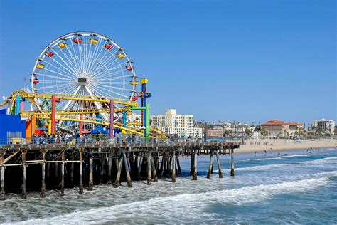 Santa Monica Pier in Los Angeles - Fairground Fun in a Historic Seaside ...