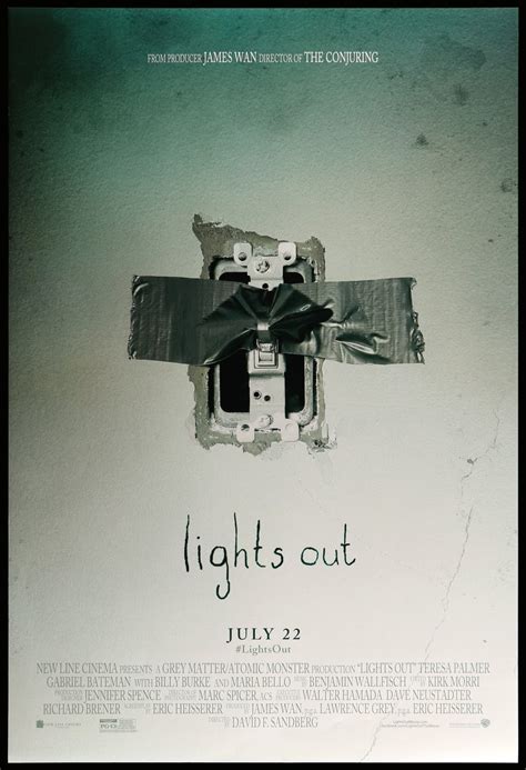 Lights Out (2016) Original One-Sheet Movie Poster - Original Film Art ...