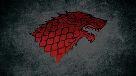 Game Of Thrones House Stark Minimalist - House Stark - 1920x1080 ...