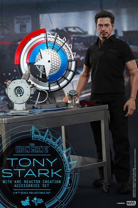 Hot Toys Tony Stark Arc Reactor Creation Figure Up for Order! - Marvel Toy News