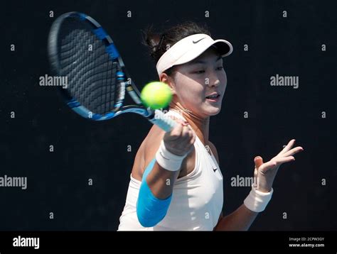 Xinyu wang tennis hi-res stock photography and images - Alamy