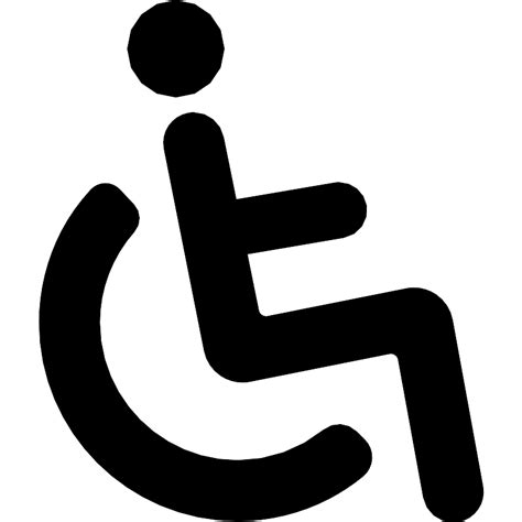 Wheelchair Accessible Sign Vector SVG Icon - SVG Repo