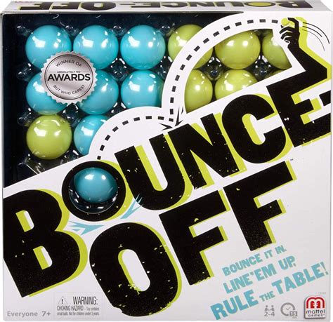 Amazon.com: Bounce Off Game with Bouncing Pattern Challenges, for Family, Teens, Adults and Kids ...