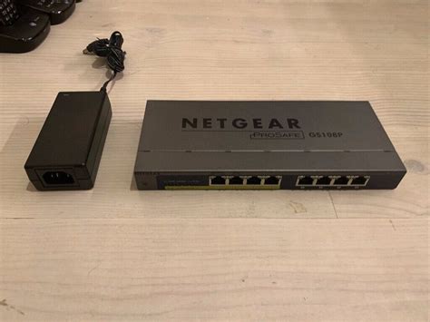 Netgear 8-Port Gigabit Switch With 4-Port POE | in Kingston, London | Gumtree