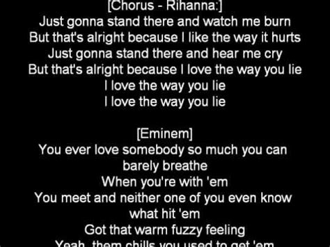 Eminem Quotes From Love The Way You Lie