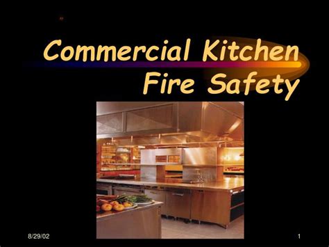 PPT - Commercial Kitchen Fire Safety PowerPoint Presentation, free download - ID:5396296