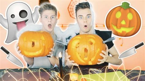 CRAZY PUMPKIN CARVING! W/ JOE TASKER - YouTube