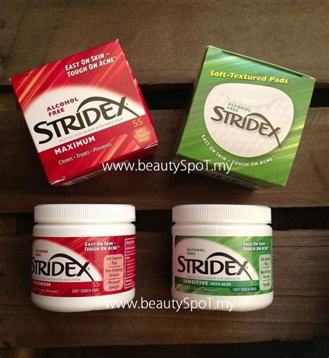 Stridex Acne Control Medicated Pads with Salicylic Acid - Sensitive 90 ...