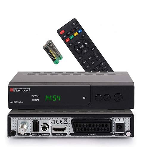 Opticum Rec AX300 Plus Satellite Receiver Full HD 1080p » DC-GAP