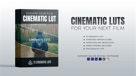 15 Cinematic LUTs for Your Next Film